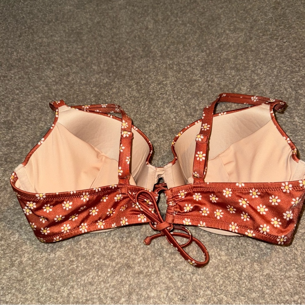 Orange Daisy Victoria’s Secret High Waist Bikini Set - Picture 6 of 10